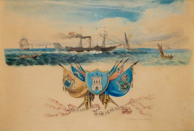 The SS Forfarshire by Henry Harwood