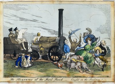 Pleasures of the Railroad - Caught in the Railway by Henry Heath