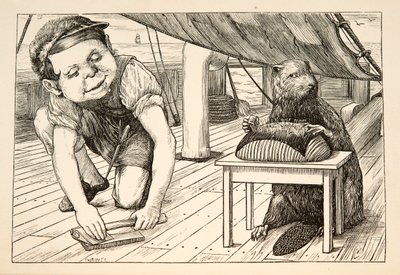 The Beaver kept looking the opposite way by Henry Holiday