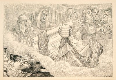 You Must Know - Said the Judge but the Snark Exclaimed Fudge! by Henry Holiday