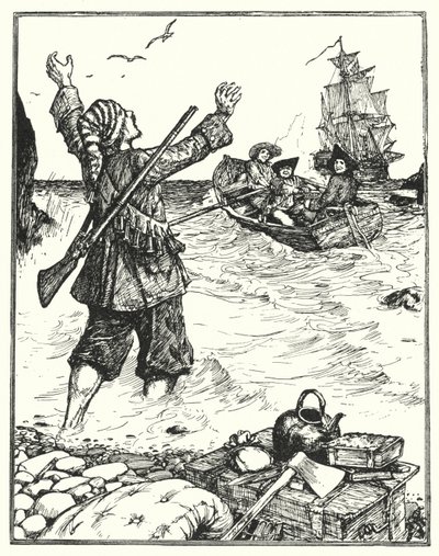 Alexander Selkirk by Henry Justice Ford