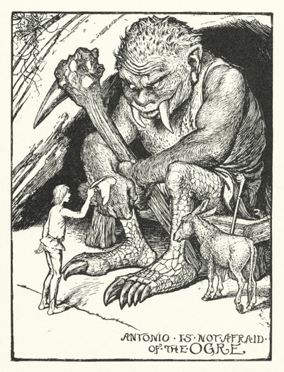 Antonio Is Not Afraid of the Ogre by Henry Justice Ford