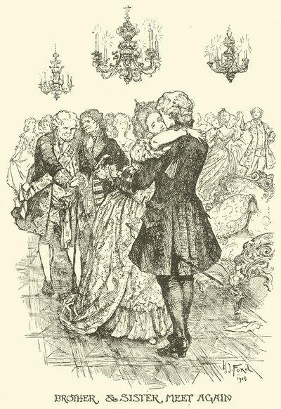Brother & Sister Meet Again by Henry Justice Ford