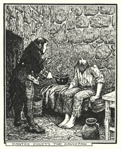Dantes covets the saucepan by Henry Justice Ford
