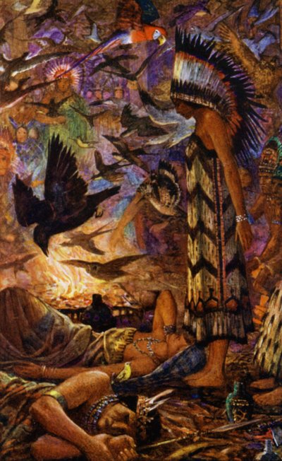 Djuns Magic in the House of the Chief by Henry Justice Ford