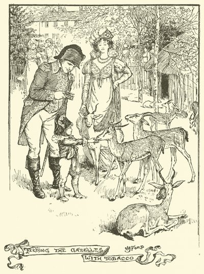 Feeding the Gazelles with Tobacco by Henry Justice Ford