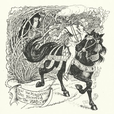 How the Magician Was Thwarted by the Brush by Henry Justice Ford