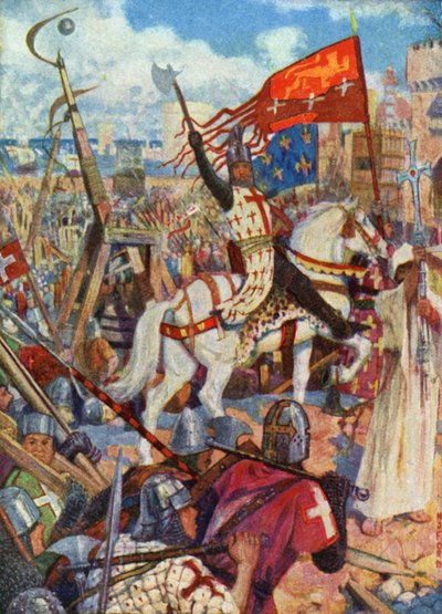 King Richard I in the Holy Land by Henry Justice Ford