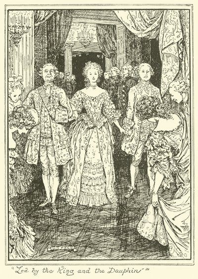 Led by the King and the Dauphin by Henry Justice Ford