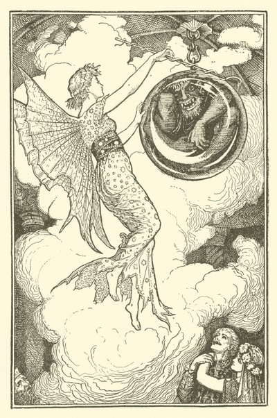 Prince Narcissus and the Princess Potentilla by Henry Justice Ford
