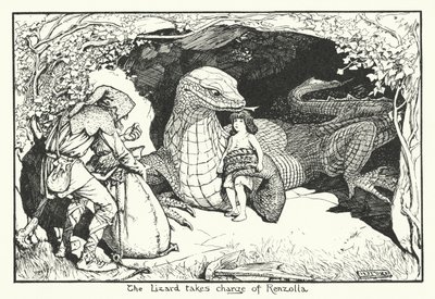 The Lizard Takes Charge of Renzolla by Henry Justice Ford