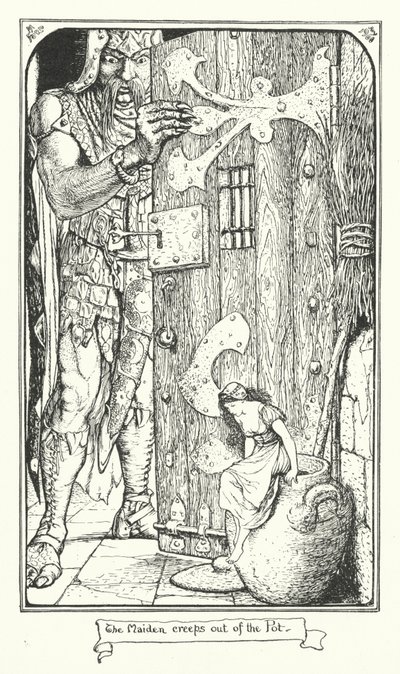 The Maiden Creeps Out of the Pot by Henry Justice Ford