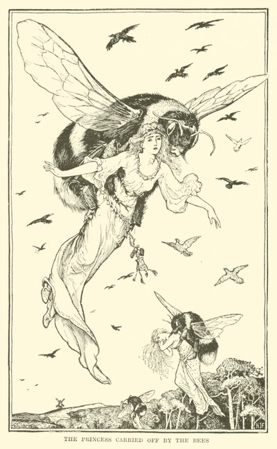 The Princess Carried off by the Bees by Henry Justice Ford