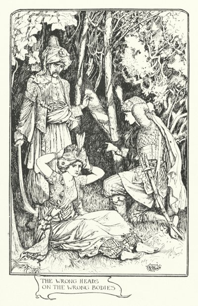 The Wrong Heads on the Wrong Bodies by Henry Justice Ford