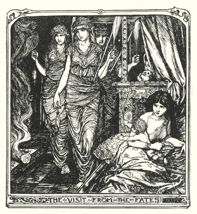 The visit from the Fates by Henry Justice Ford