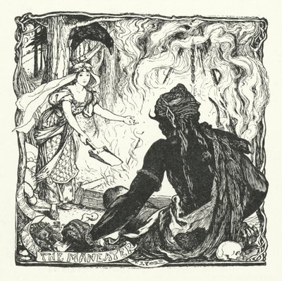 Udea Finds the Maneater by Henry Justice Ford