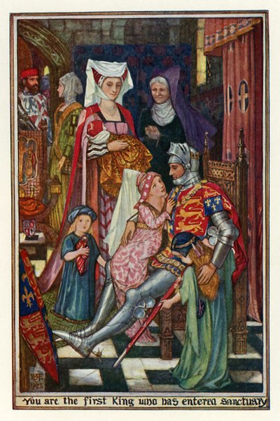 You are the first king who has entered sanctuary by Henry Justice Ford