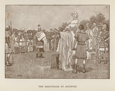 The martyrdom of Anicetus by Henry Marriott (after) Paget