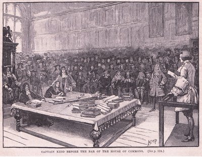 Captain Kidd before the bar of the House of Commons AD 1701 by Henry Marriott Paget