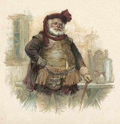 Falstaff from Henry IV, Part 1 by Henry Marriott Paget