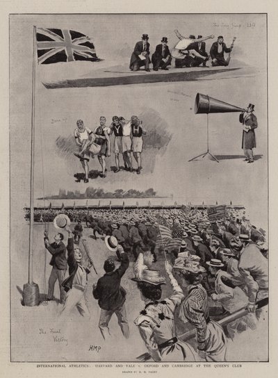 International Athletics, Harvard and Yale v Oxford and Cambridge at the Queen