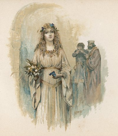 Ophelia from Hamlet by Henry Marriott Paget