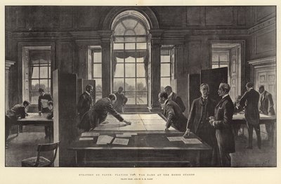 Strategy on Paper, playing the War Game at the Horse Guards by Henry Marriott Paget