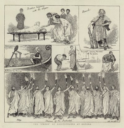 The Frogs of Aristophanes at Oxford by Henry Marriott Paget