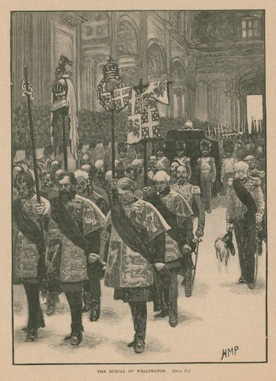 The Burial of the Duke of Wellington by Henry Marriott Paget