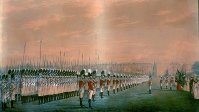 Presentation of Colours to the Second Regiment of Royal East India Volunteers at Lord