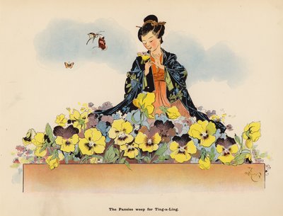 Illustration for The Adventures of a Japanese Doll by Henry Mayer