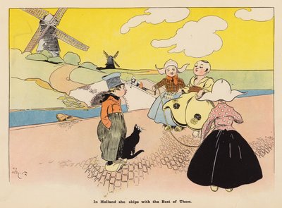 Illustration for The Adventures of a Japanese Doll by Henry Mayer