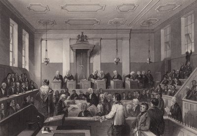 Central Criminal Court, Old Bailey, London by Henry Melville