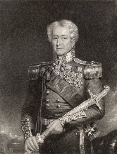 Sir Robert Henry Sale, engraved by F. Holl, from 