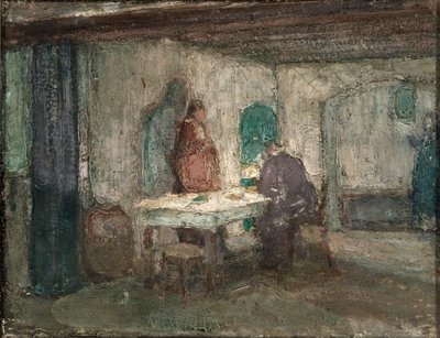 And He Disappeared out of Their Sight by Henry Ossawa Tanner
