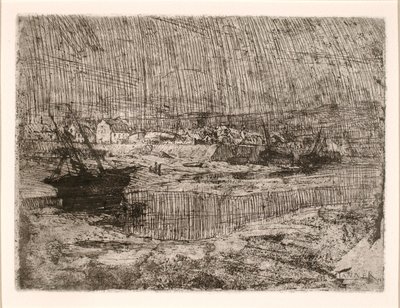 Capsized Fishing Boats, Brittany by Henry Ossawa Tanner