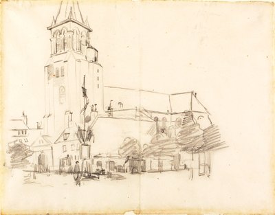 Church, St.-Germain-des-Prés, France by Henry Ossawa Tanner