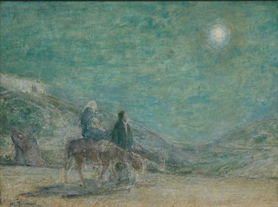 Flight into Egypt, c.1916 by Henry Ossawa Tanner