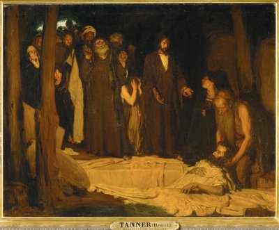 The Resurrection of Lazarus by Henry Ossawa Tanner