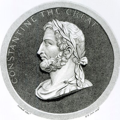 Portrait of Constantine the Great, from 