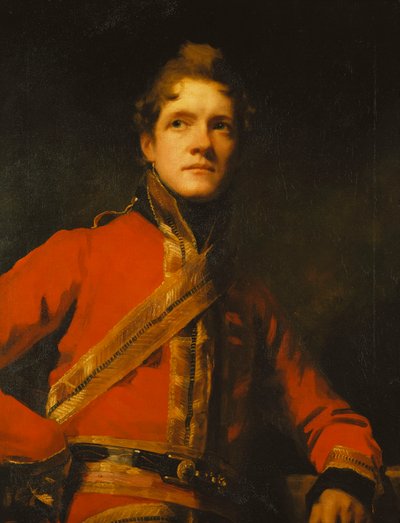 Portrait of Lieut-Colonel Morrison of the 7th Dragoon Guards, Half Length, in Uniform by Henry Raeburn