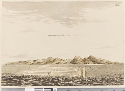 Otaheite, when Point Venus bears S.W. by W. 5 miles distant, 1768-75 by Henry Roberts
