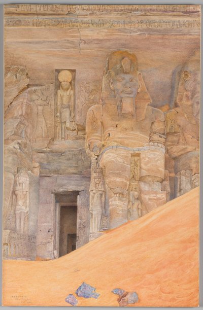 Abu Simbel by Henry Roderick Newman