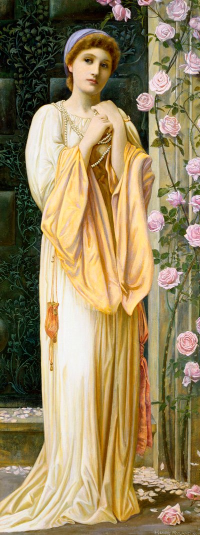A Fair Maid by Henry Ryland