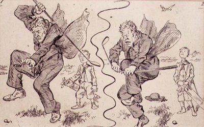 Frustration on the Golf Course, Illustration from 