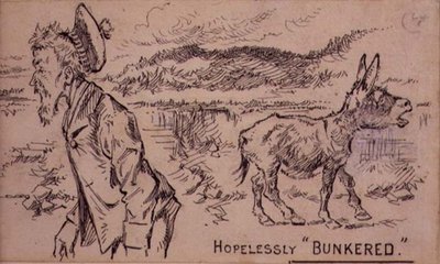 Hopelessly Bunkered, illustration from 