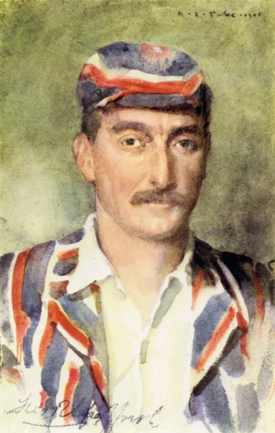 Frederick Robert "Fred" Spofforth, The Demon Bowler by Henry Scott Tuke