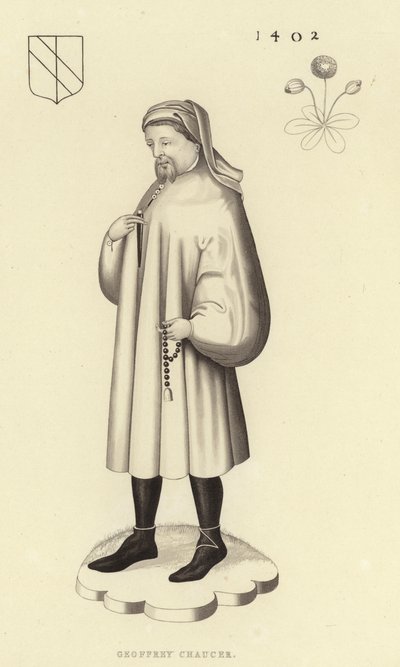 Geoffrey Chaucer by Henry Shaw
