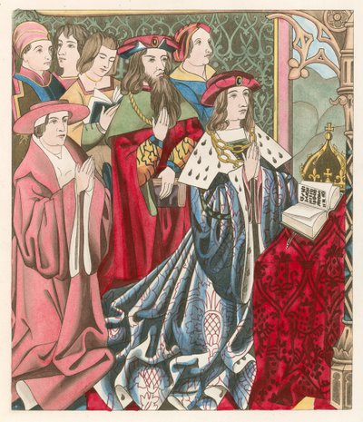 Henry VI and His Court by Henry Shaw