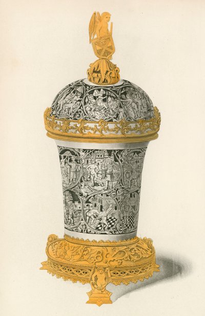 Niello Cup, late 15th century by Henry Shaw